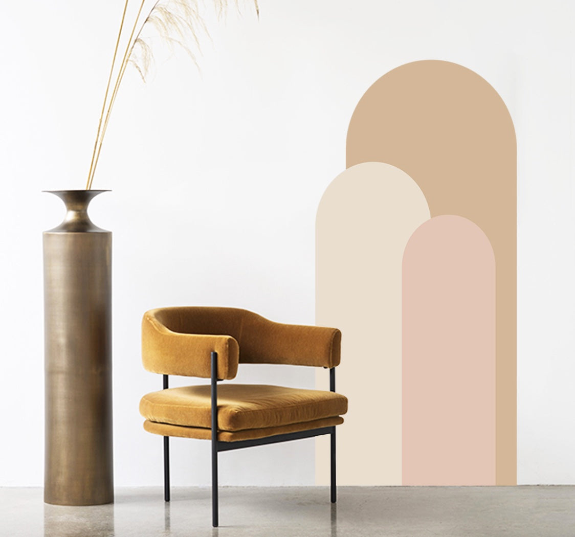 Sticker Terracotta Arches, wall sticker, 140 cm