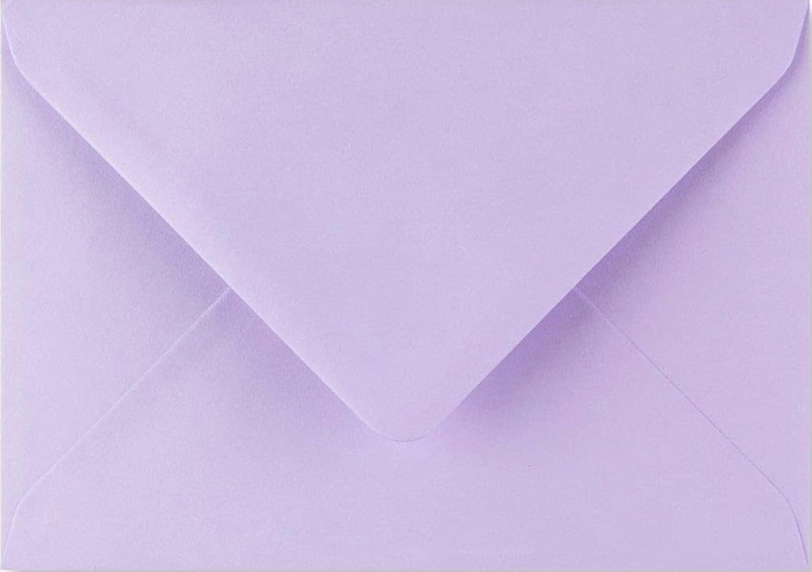 Sparkly Star Birthday Card, purple with sequins, Medium, set of 5pcs